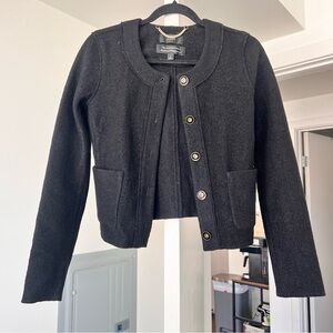 J.Crew 100% Italian Wool Button Down Jacket